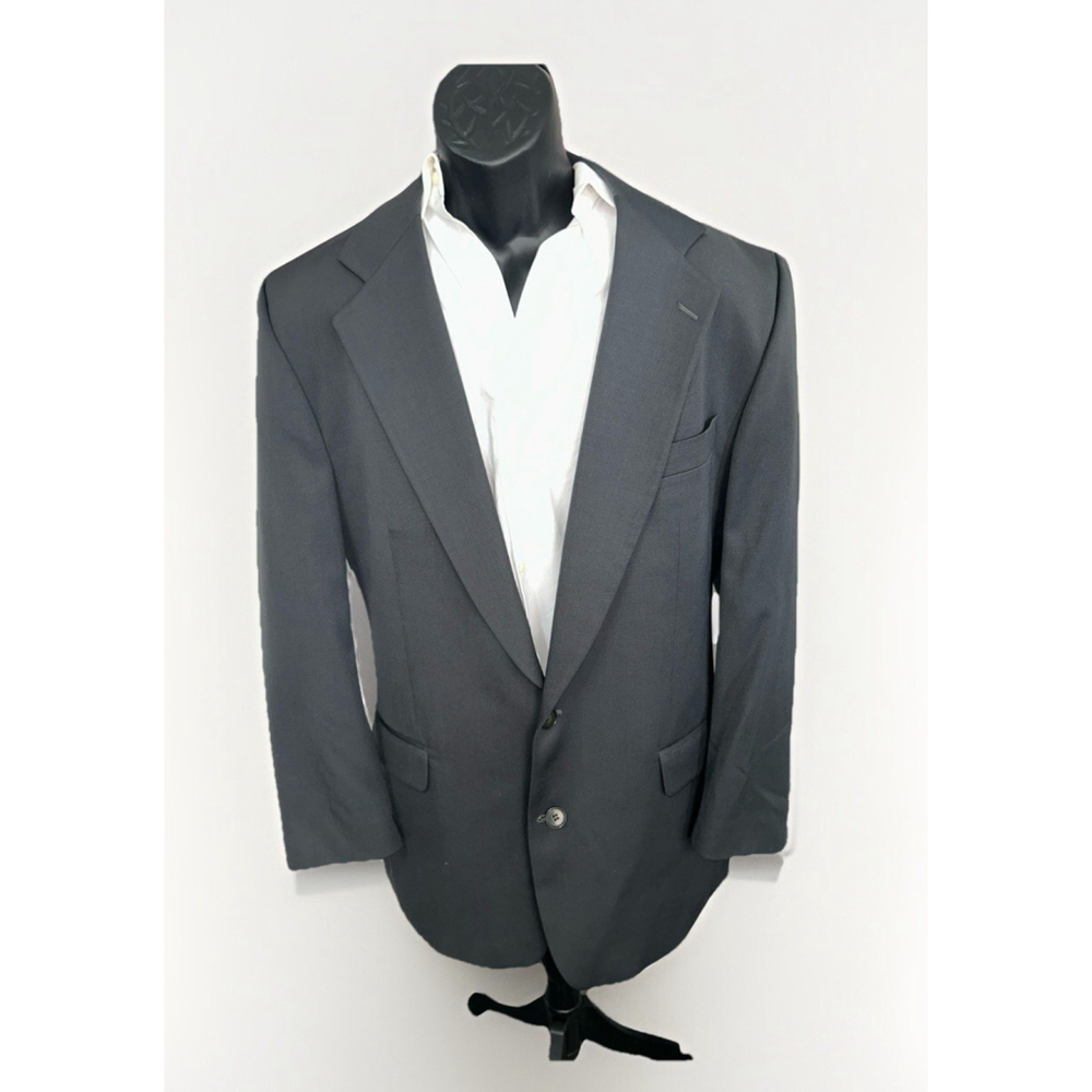 Sanlorenzo 40R Dark Gray Wool Jacket